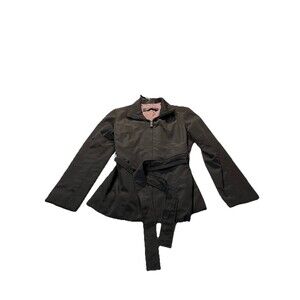 Women's Marc New York Nylon Belted Jacket - Size XS